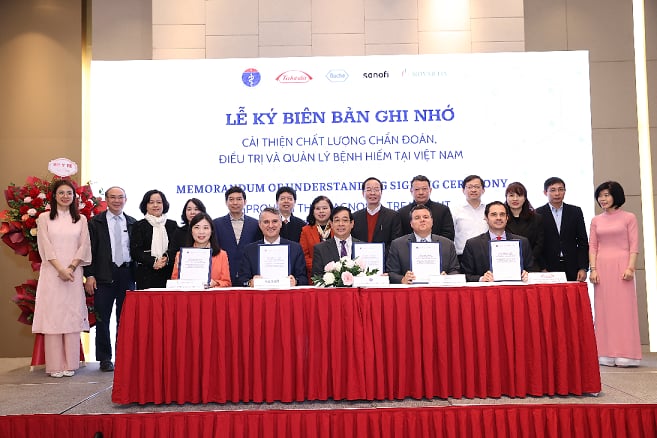 Tọa đàm KH Tăng cường QL bệnh hiếm tại VN và Lễ ký MOU